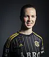 Två förgrundsfigurer i matchen mot ÖIS Vista. Fröjd två mål och Johanna som gjorde det mesta rätt i matchen