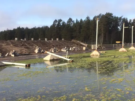 Soliner skiner över alla minnen från Vimarvallen