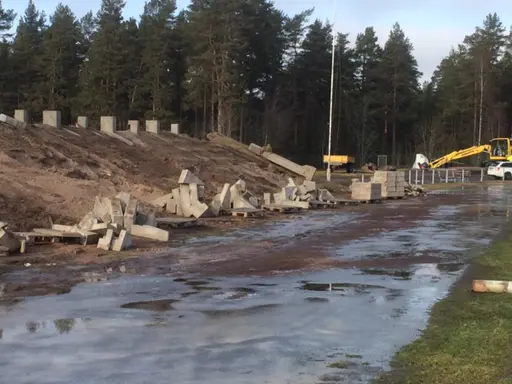 Soliner skiner över alla minnen från Vimarvallen