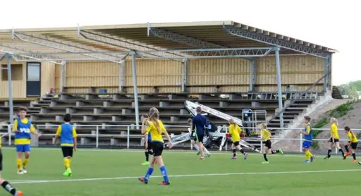 foton tagna av Tryggve Ericsson under pågående fotbollsskola