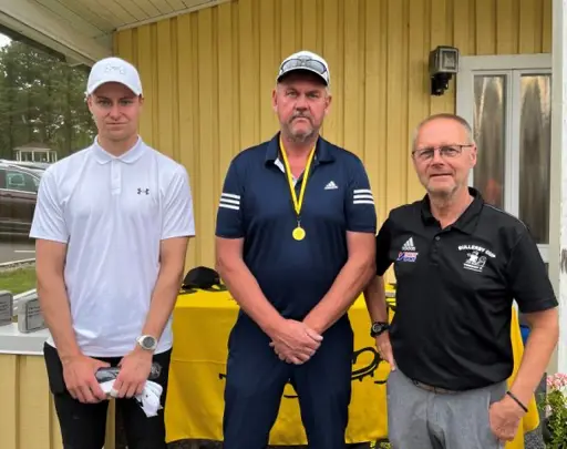 Pristagarna på cupgolfen