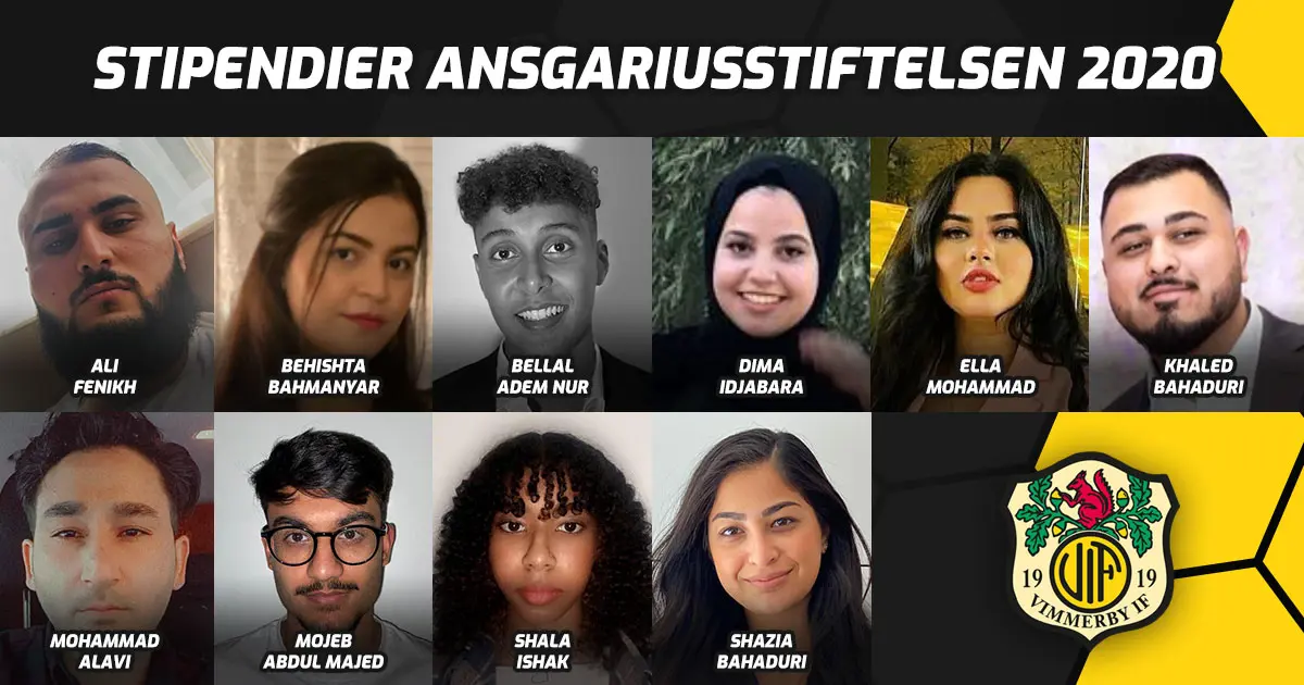 årets tio stipendiater