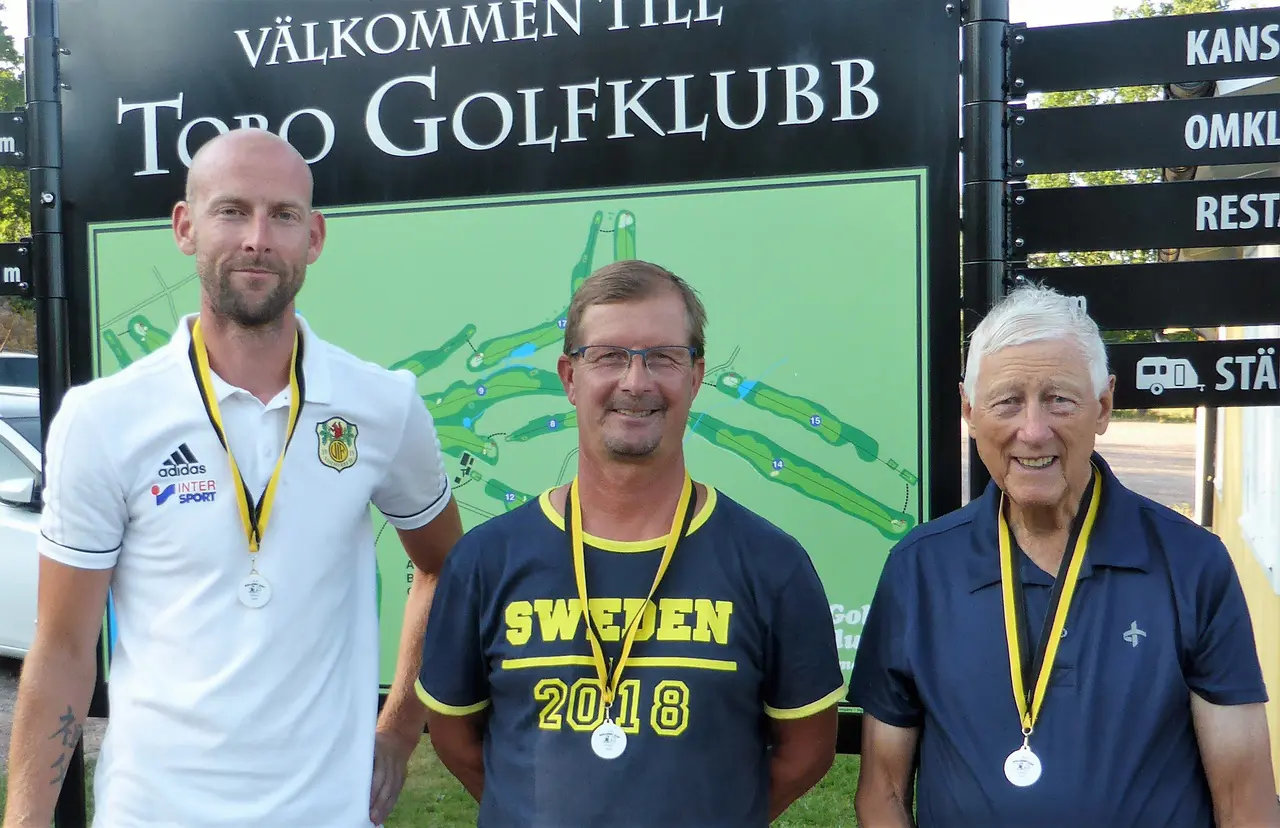 JC , Lasse och LO va de tre som klev upp på prispallen
