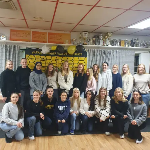 Alla de 22 spelare som va på plats i tisdags