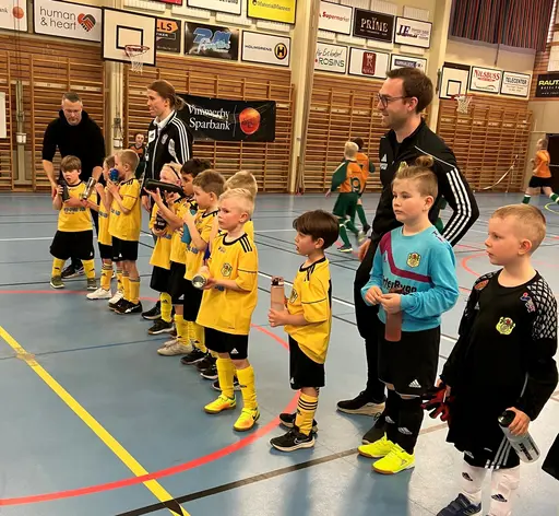 Goa bilder från dagens matcher i Idrottshallen
