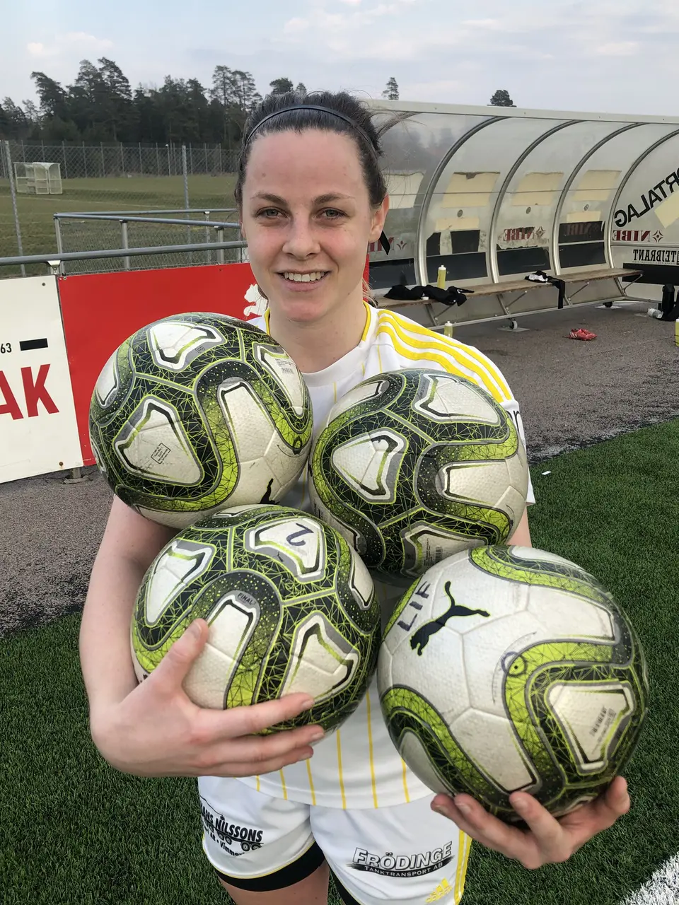 Fyra målskytten Anna Karlsson