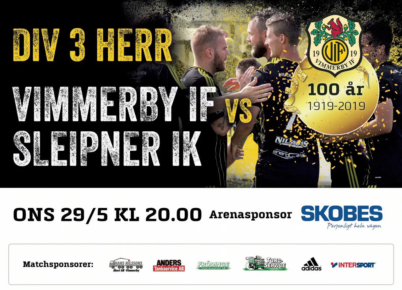 Äntligen match igen, hur ska det gå för våra killar, kom och kolla !