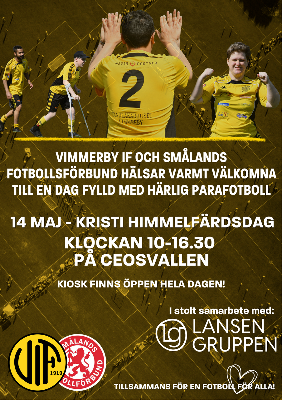 Det blir många lag i Vimmerby den 14 maj !!