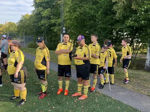Soligt men bra lir i Växjö 