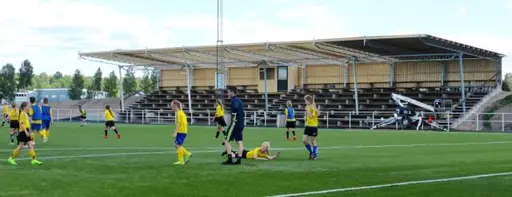 foton tagna av Tryggve Ericsson under pågående fotbollsskola