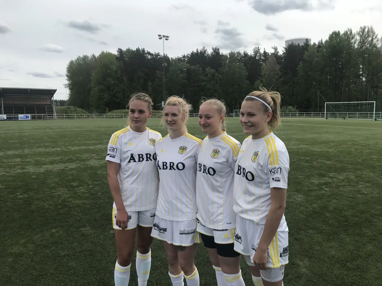 Fyra nöjda målskyttar