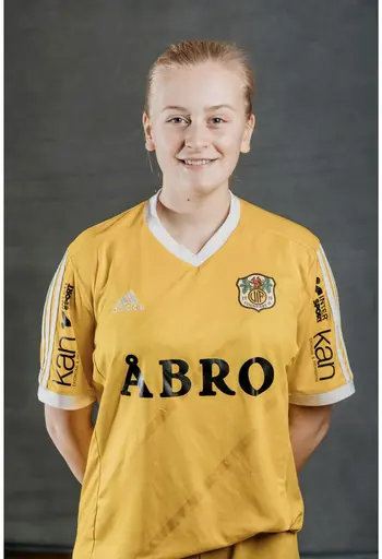 Allis Nilsson storspelade i målet.