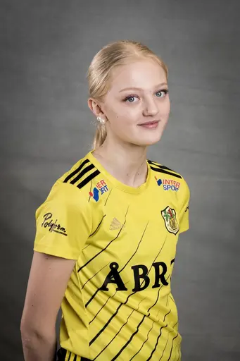 Två av våra duktiga spelare i söndagens B-match i div 3. Molly och Nelly