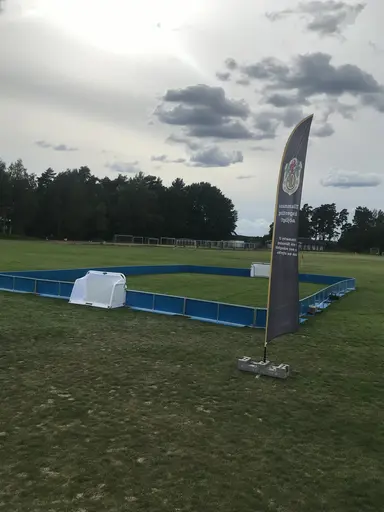 Bra väder och kul med matcher