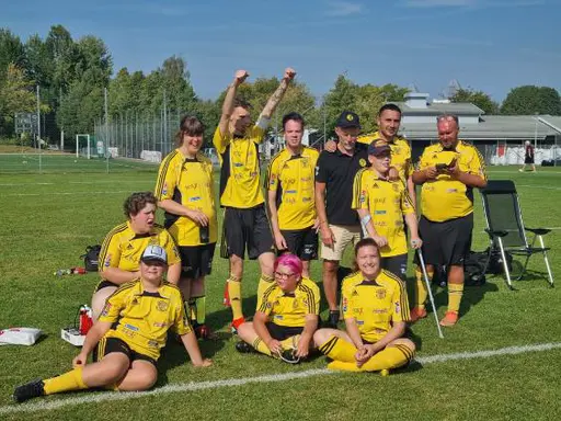 Soligt men bra lir i Växjö 