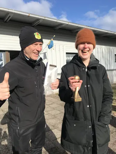 Ulrica får sitt pris och FFA gratulerar