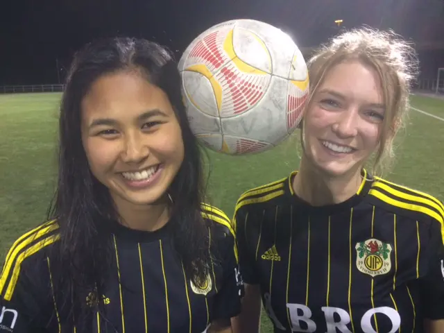Malin Engström tv och Malin Blidfors kommer hem!
