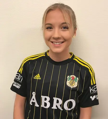 Frida Pöder t v, och Tilda Föghner är klara för VIF!!!