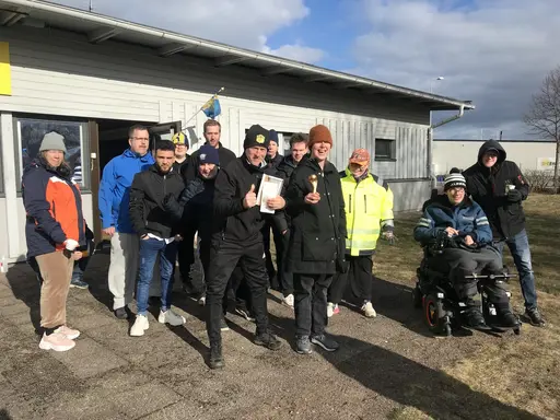 Ulrica får sitt pris och FFA gratulerar
