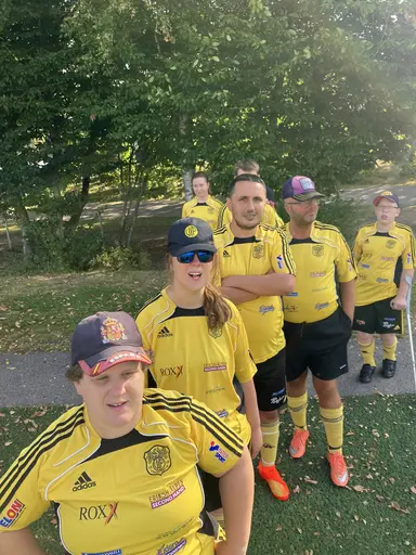 Soligt men bra lir i Växjö 