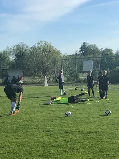Målvaktsträning med framtidens bynmålvakter