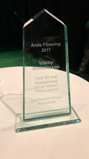 VÄSBY SIMSÄLLSKAP ÅRETS FÖRENING