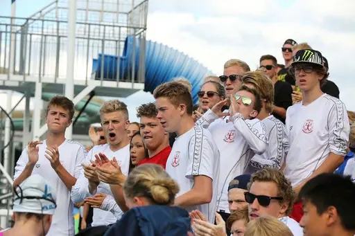 Två bilder på truppen på Sum-Sim. Vi hade vår största trupp på flera år!