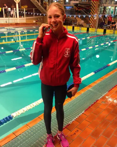 Helgens medaljörer Clara och Johanna!
