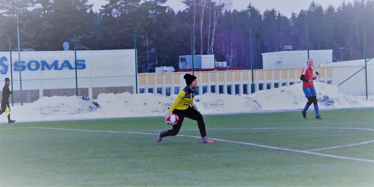 Dagens stora hjälte Kaltrina in action!