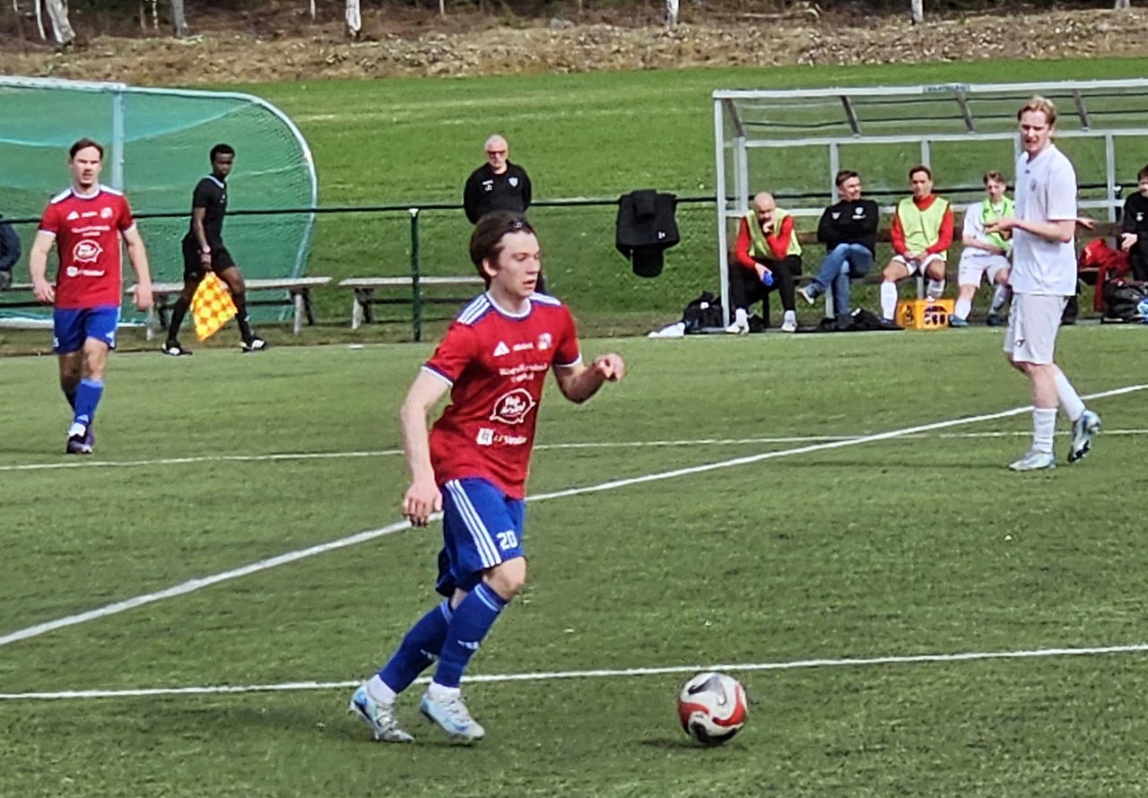 Alan Stanek var matchens lirare mot Värmlandsbro.