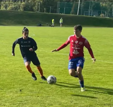 Joel Åström stod för en bra insats.