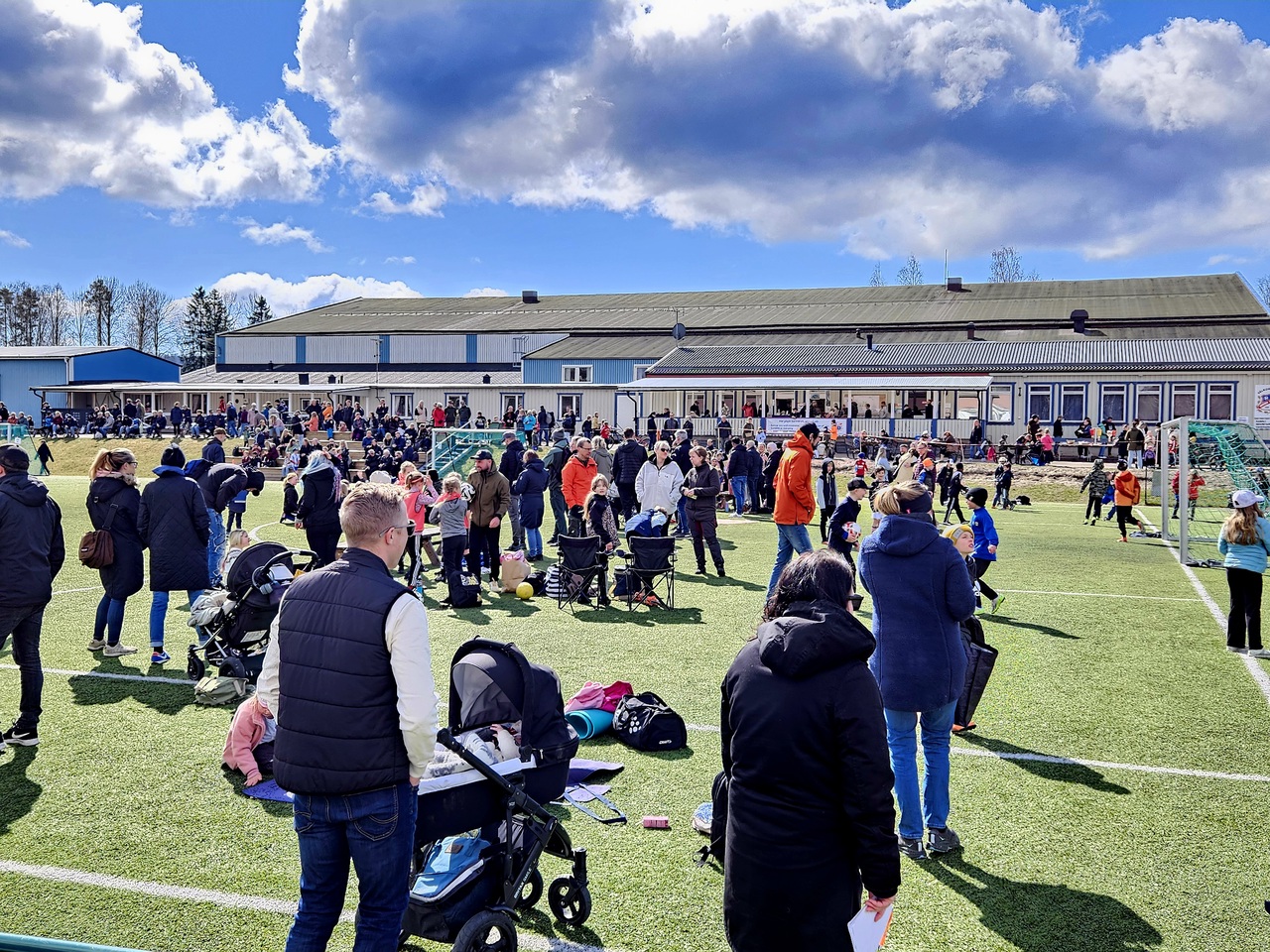 Det blir klassfotboll och folkfest på Vik under helgen!