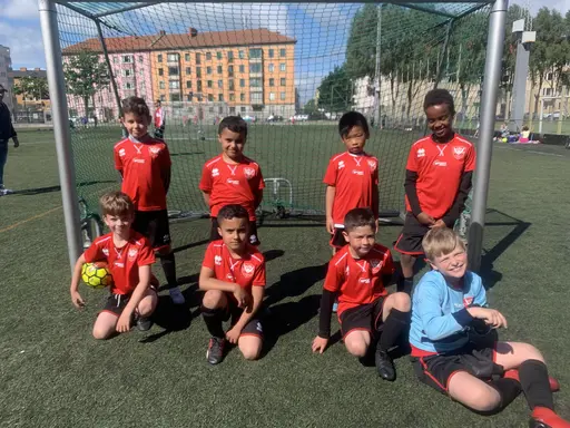 Spelarna mot Lilla torgs FF