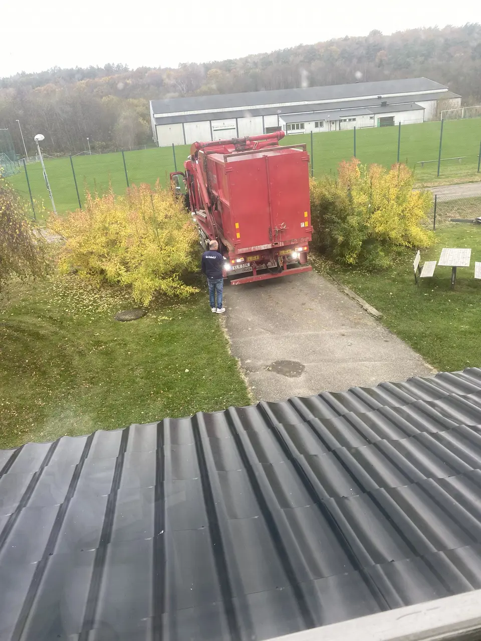 Container på ingång