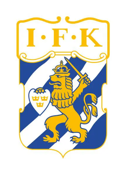 Ölme i blåvita-kläder