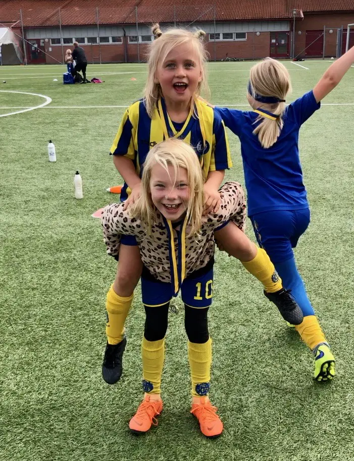 så här glad blir man när man får medalj
