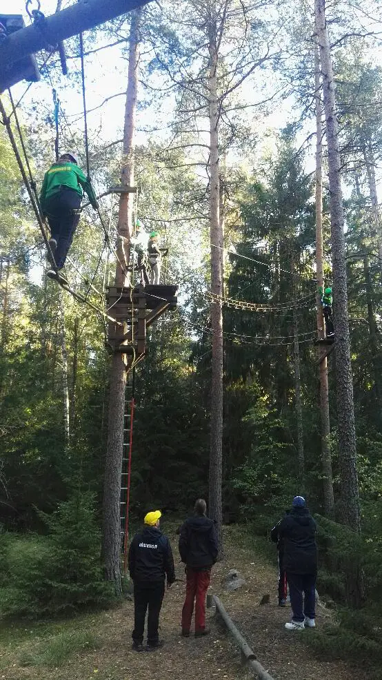 Höghöjdsbanan i Hellasgården!