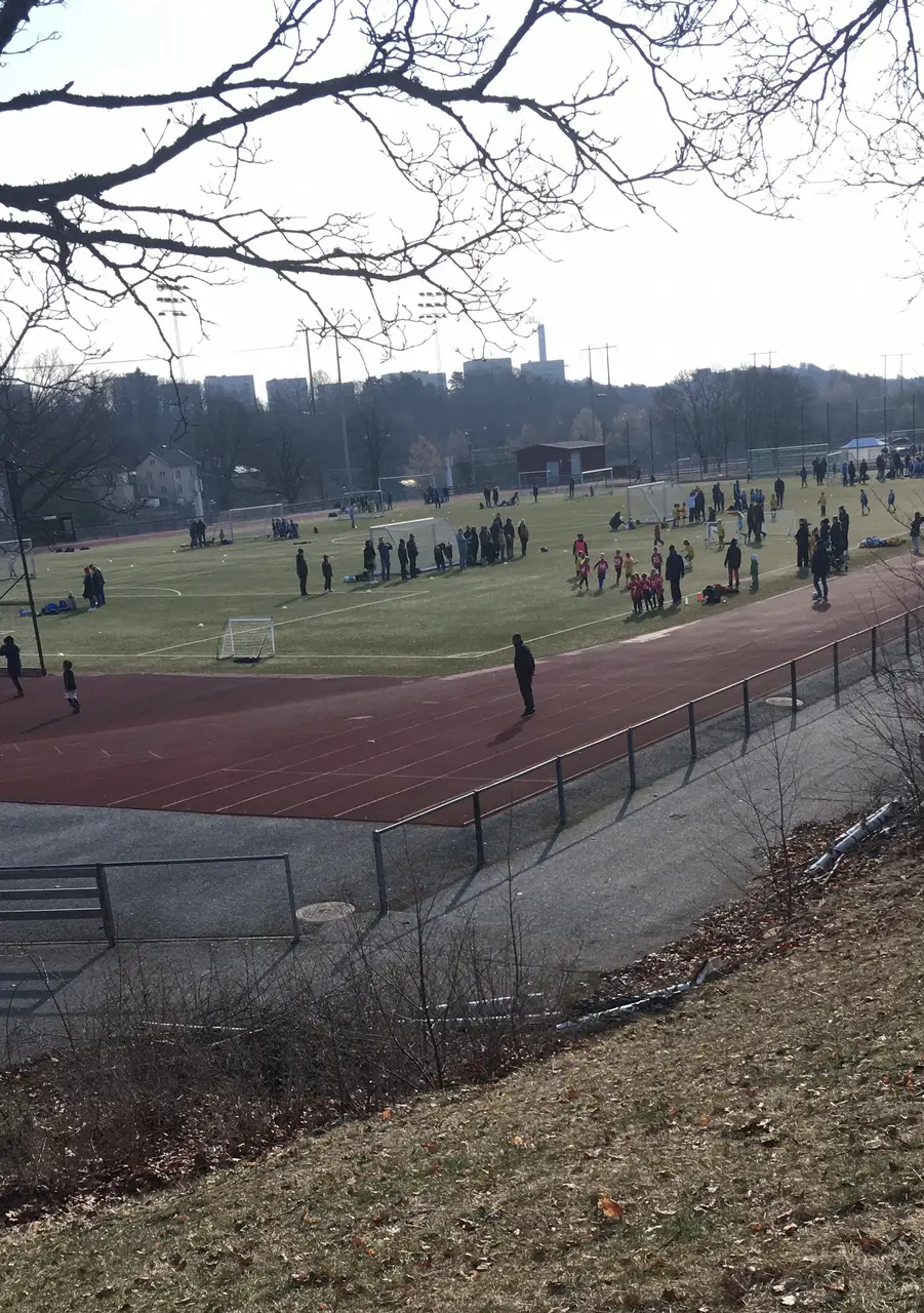 Vy över IP- träningsmatcher vs DIF. Bild: Alicia Crossler
