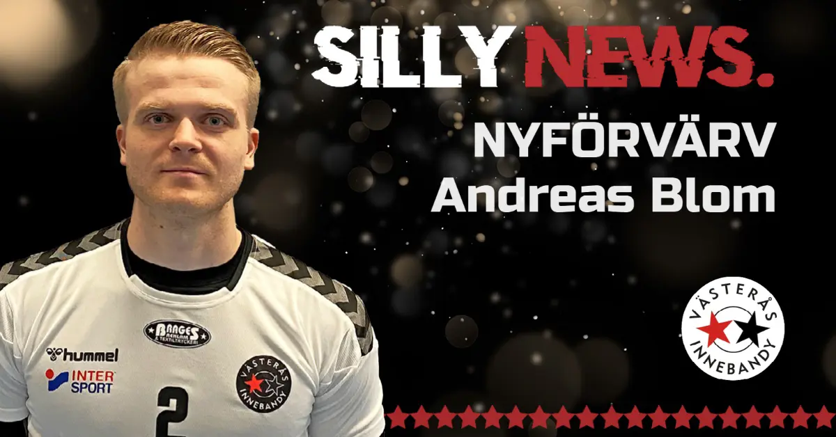 Andreas Blom tidigare i Lockerud Mariestad, menar att VIB känns helt rätt för honom efter flytten. Foto: IBF Västerås