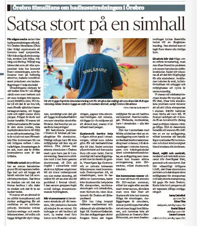 Artikeln i Nerikes Allehanda den 2 mars 2017