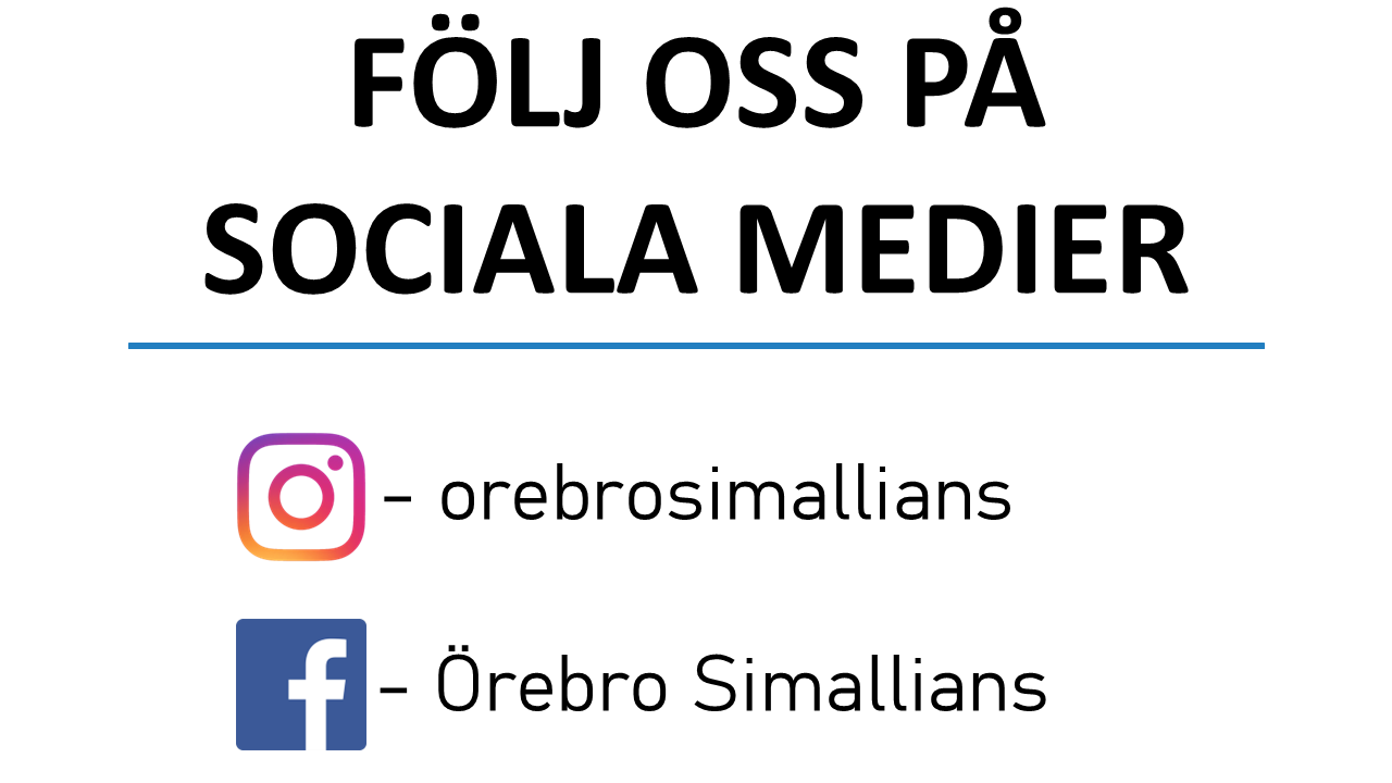 Följ oss på sociala medier