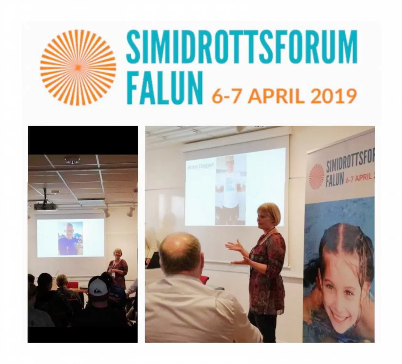Mari Daggert berättar om sin och hennes son Antons resa inom simningen.