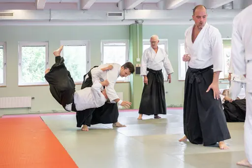 HT-24 invigde vi med ett träningsläger, där Dainius Šilingas från Litauen och vår egen Magnus Ohlsson instruerade. Ett härligt läger med aikidokas från Sverige & Litauen! Foto: Gabriel Brandström