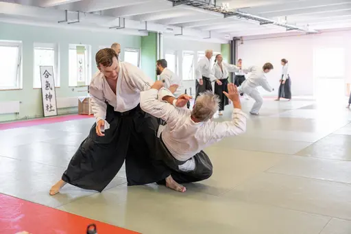 HT-24 invigde vi med ett träningsläger, där Dainius Šilingas från Litauen och vår egen Magnus Ohlsson instruerade. Ett härligt läger med aikidokas från Sverige & Litauen! Foto: Gabriel Brandström