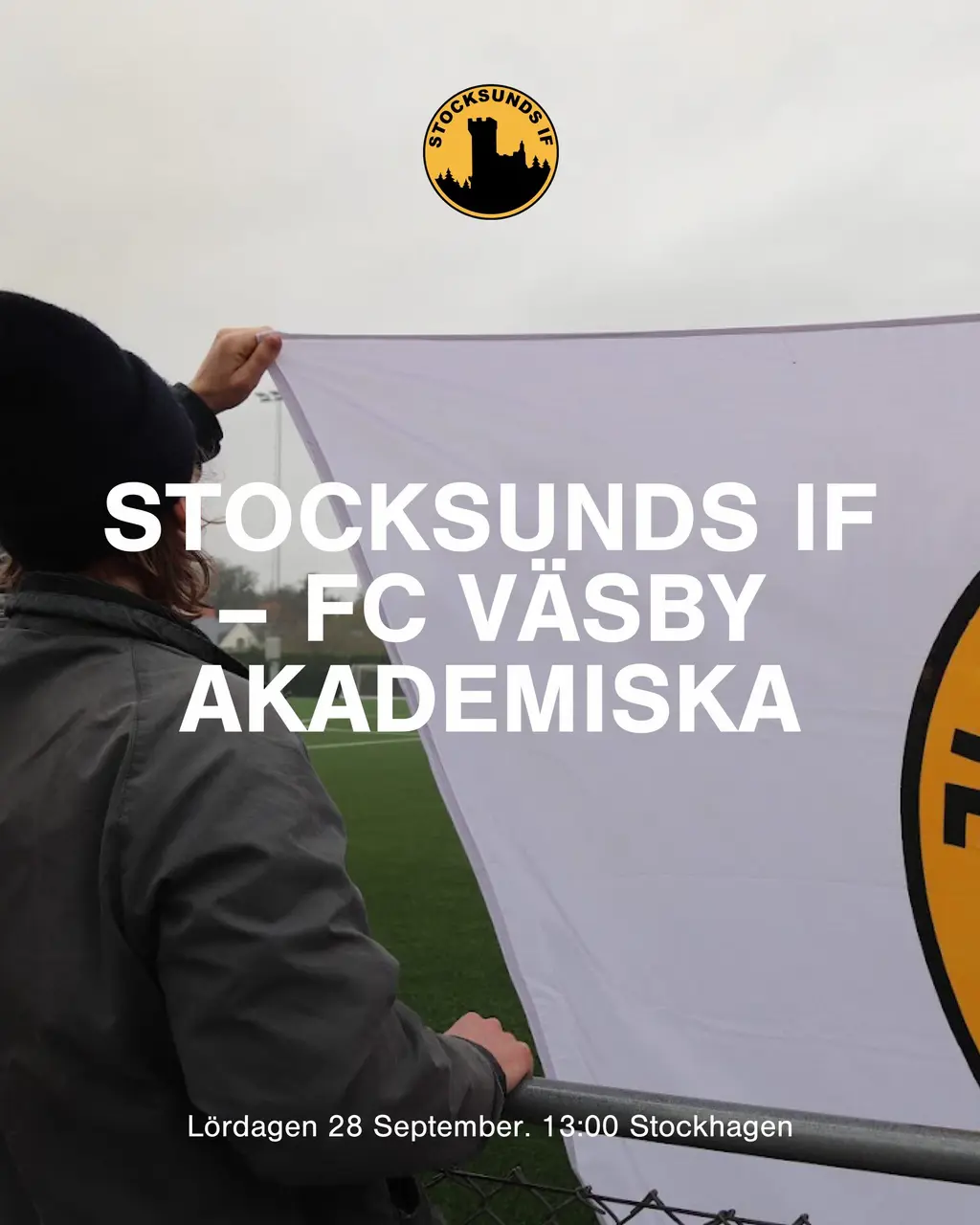 Lördagen den 28:e september möter Stockans Väsby Akademiska på Stockhagen kl. 13:00