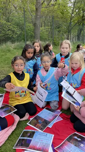Härliga bilder på våra minsta flickstjärnor i HIF ❤️💙
