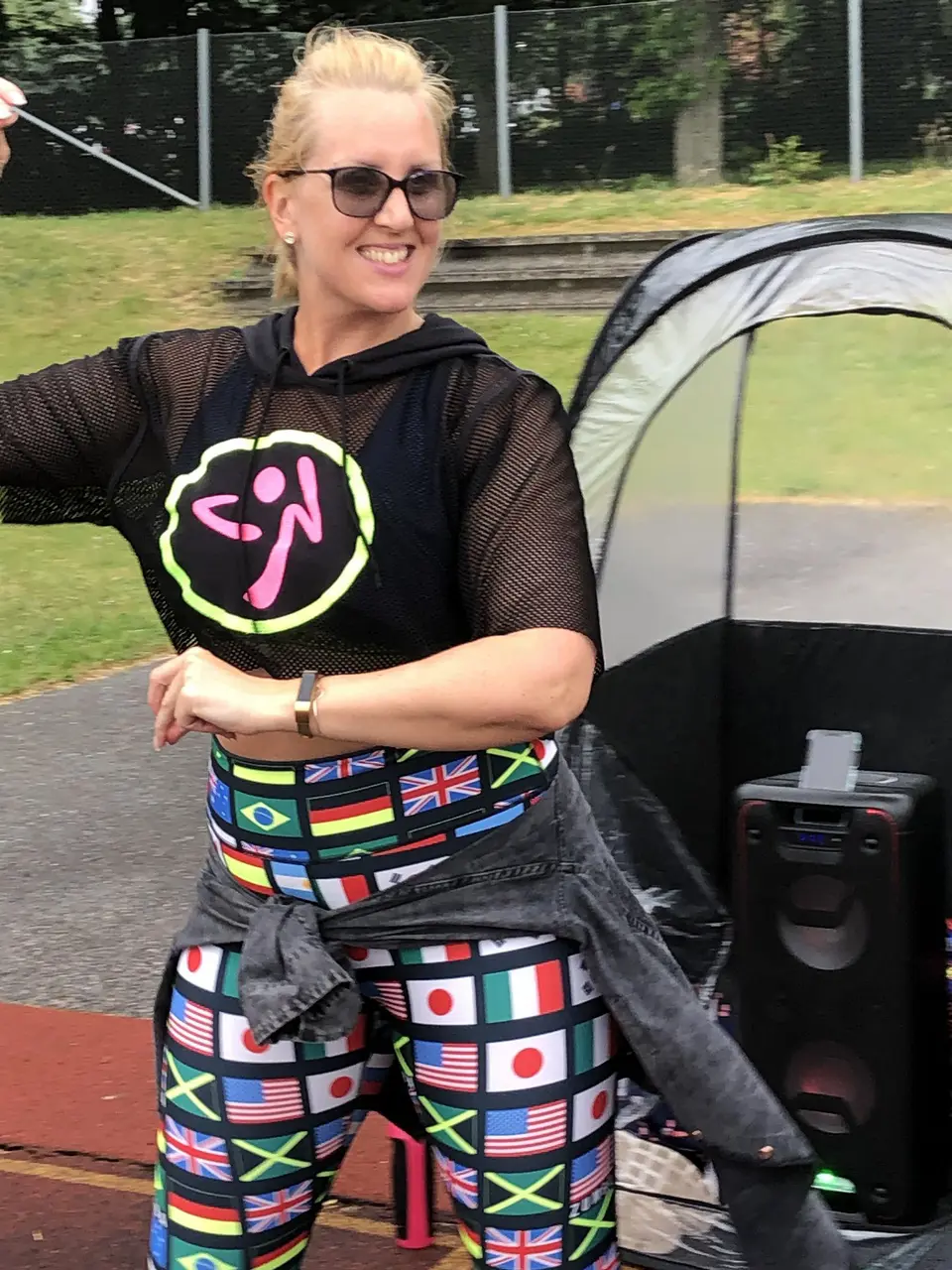 Zumbainstruktör Jenny