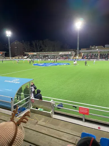Bilder från matchen på Malmö IP
