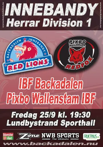 Blomsterriket presenterar matchen