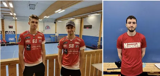 Carl, Jakob och Duncan förstärker herrarna